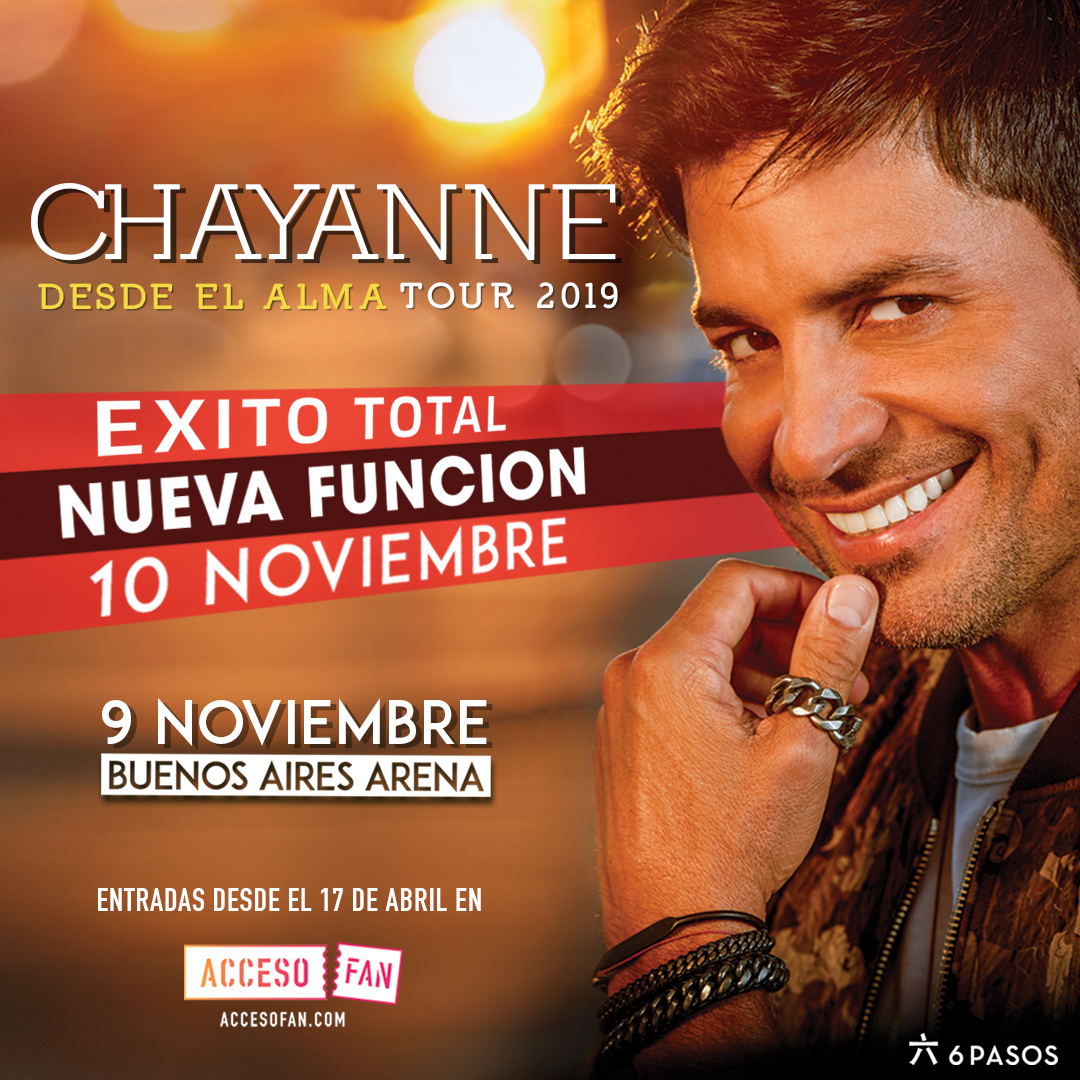 Chayanne ¡Nueva función!