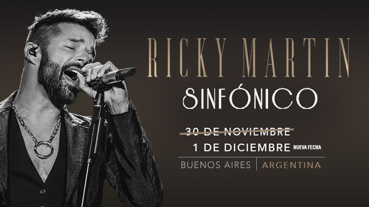 Ricky Martin Sinfonico ¡Nueva Función!